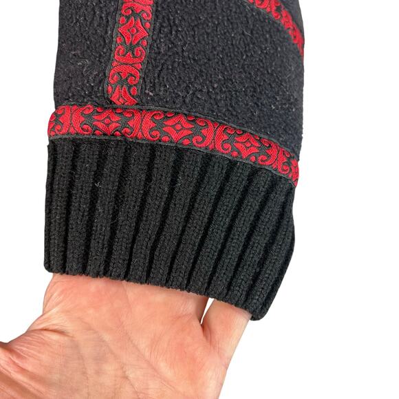 Obermeyer Black and Red Men's Sweater - Picture 4 of 10